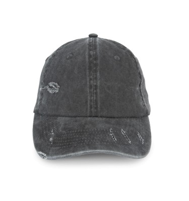 ECO-FRIENDLY UNISEX RIPPED EFFECT CAP