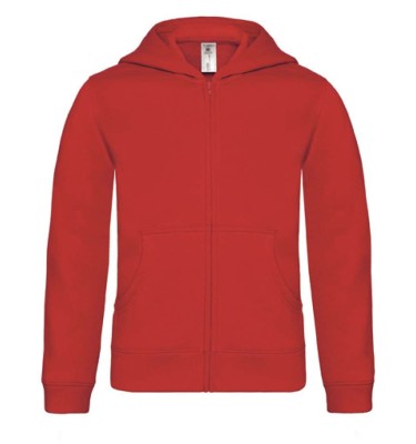 B&C HOODED FULL ZIP /KIDS