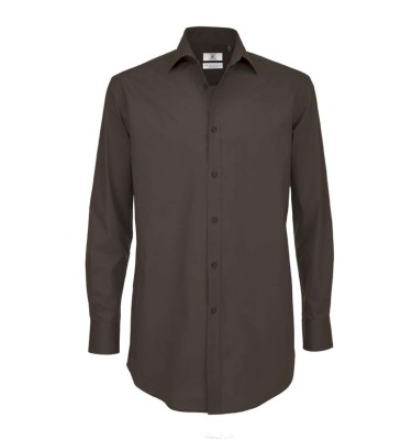 B&C BLACK TIE LSL /MEN