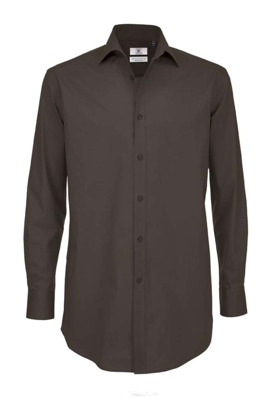 B&C BLACK TIE LSL /MEN
