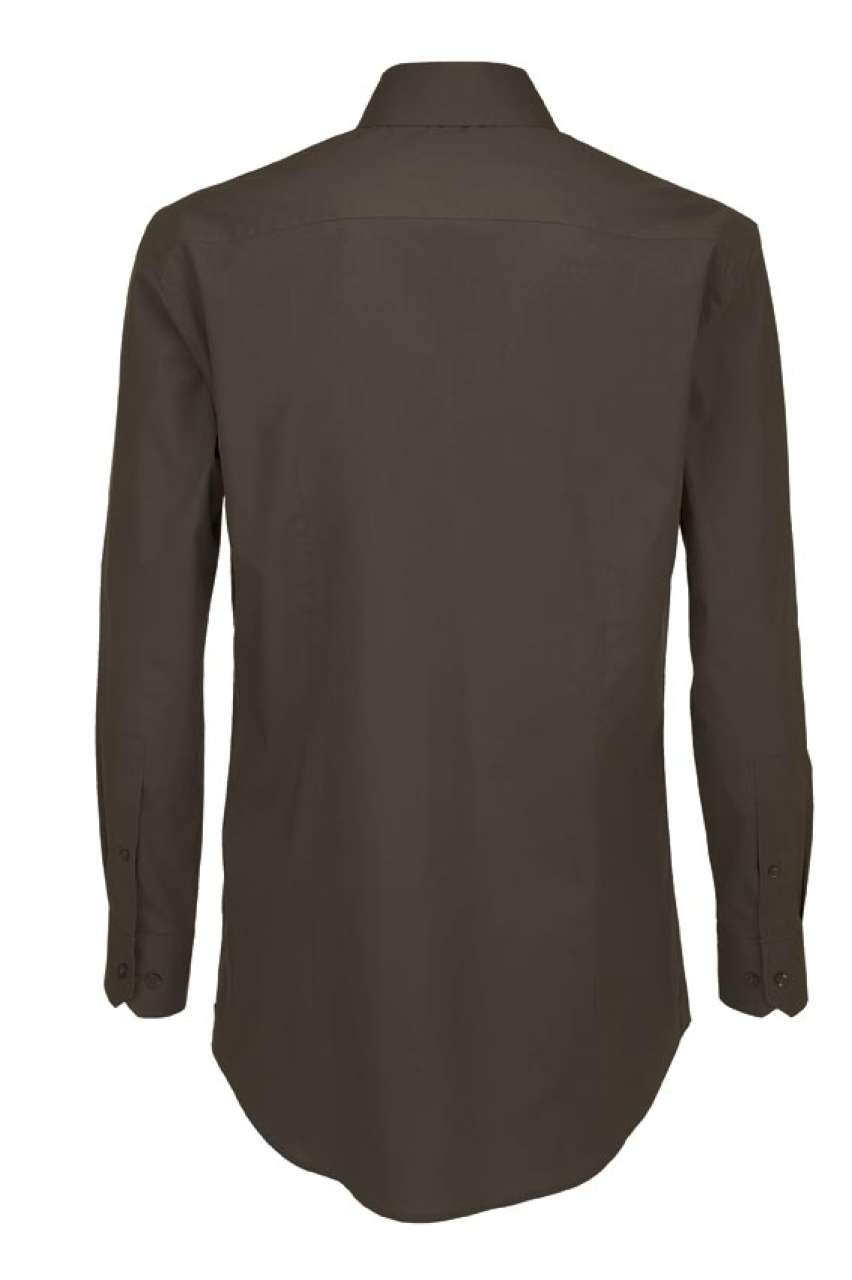 B&C BLACK TIE LSL /MEN