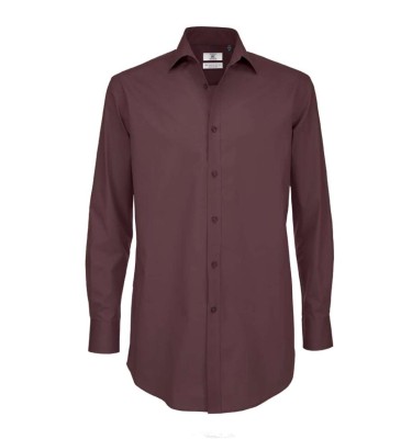 B&C BLACK TIE LSL /MEN