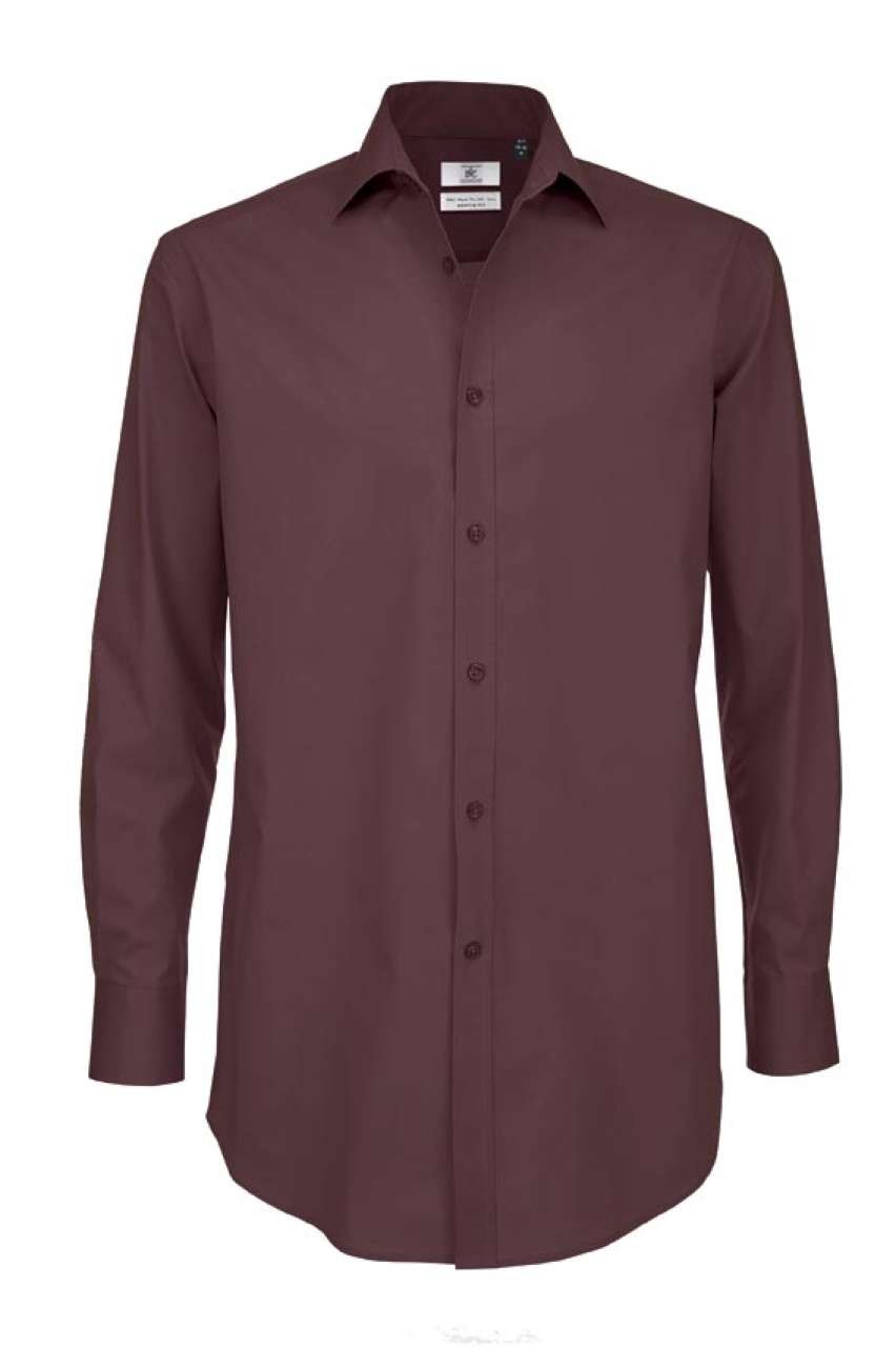 B&C BLACK TIE LSL /MEN