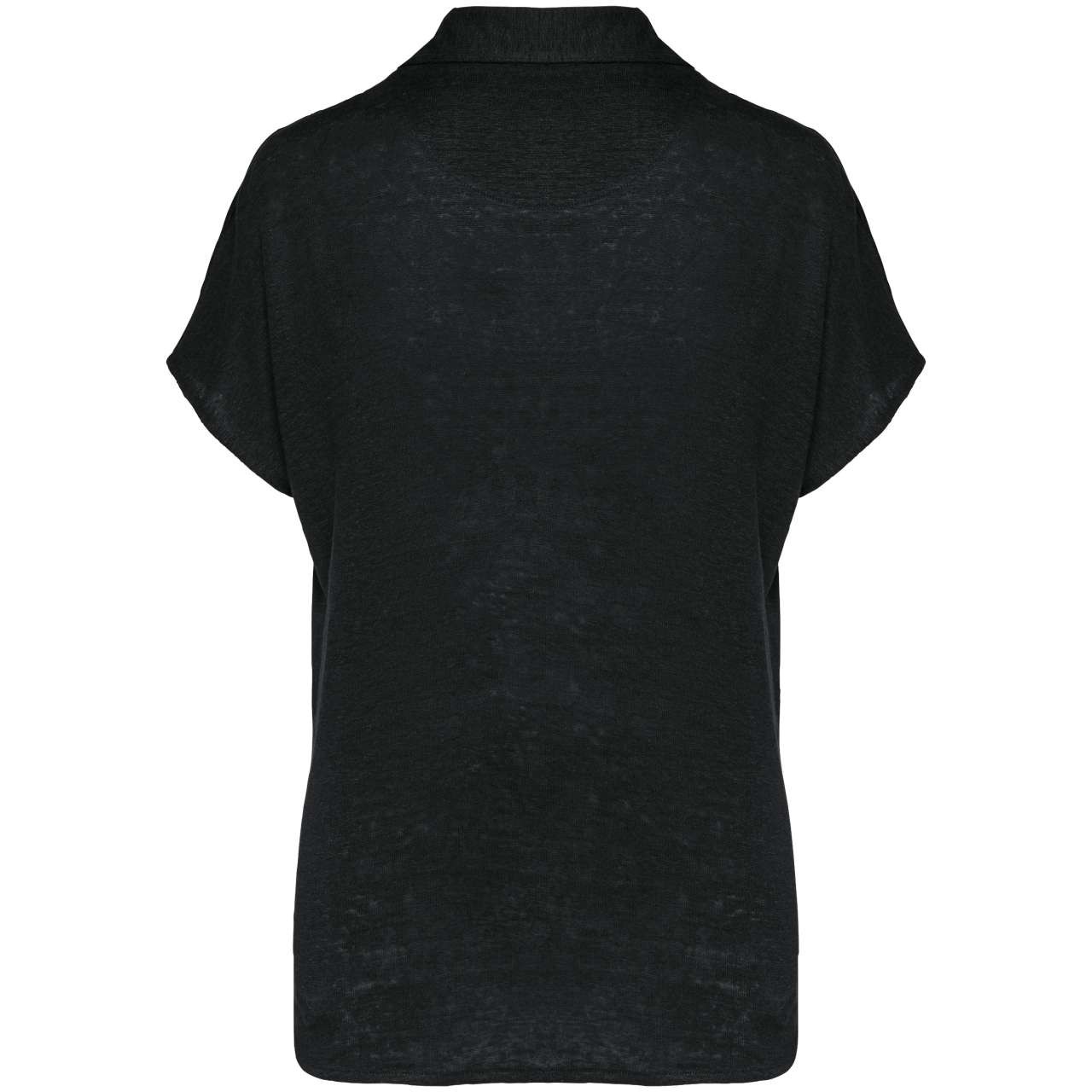 LADIES’ LINEN POLO SHIRT
