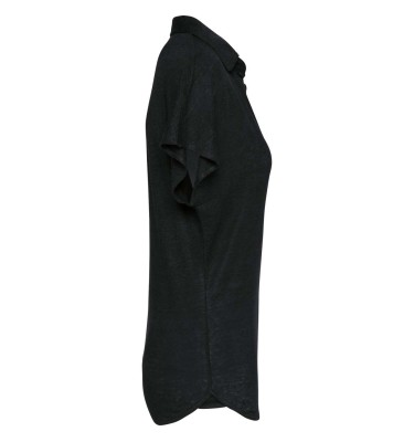 LADIES’ LINEN POLO SHIRT