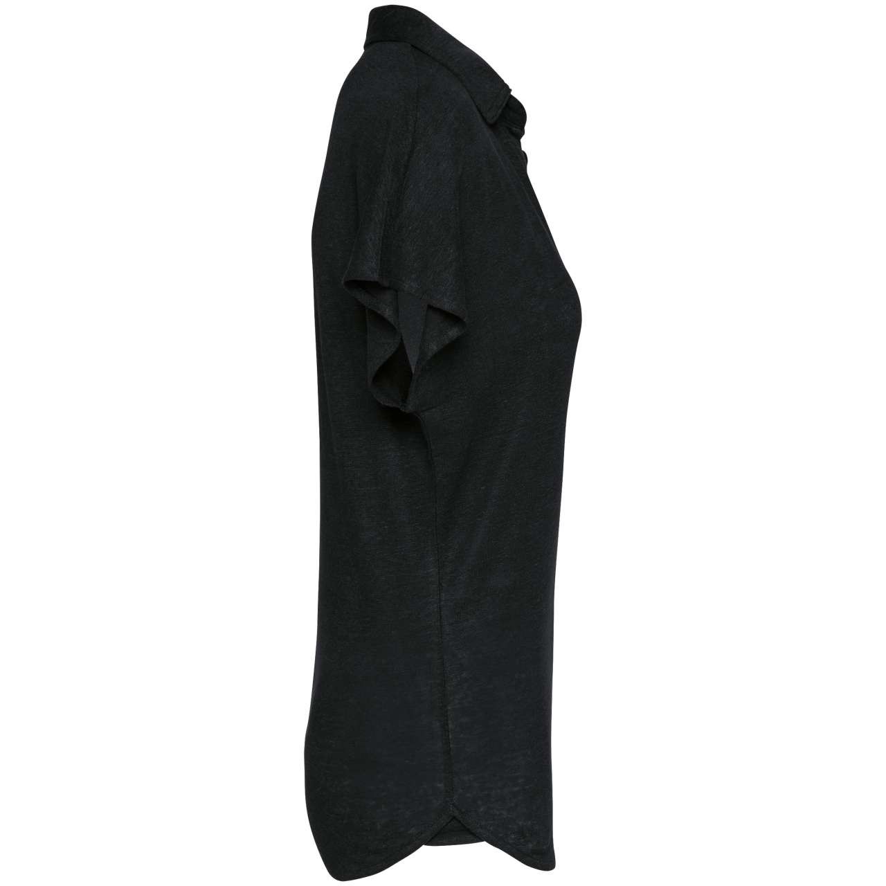 LADIES’ LINEN POLO SHIRT