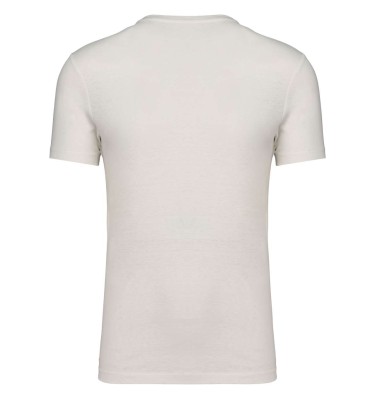 ECO-FRIENDLY  UNISEX ORGANIC COTTON AND LINEN T-SHIRT