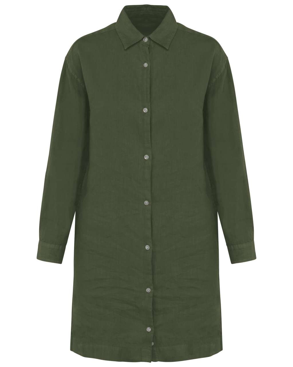 LADIES' LINEN DRESS SHIRT