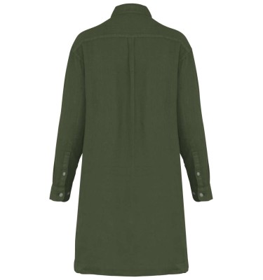 LADIES' LINEN DRESS SHIRT