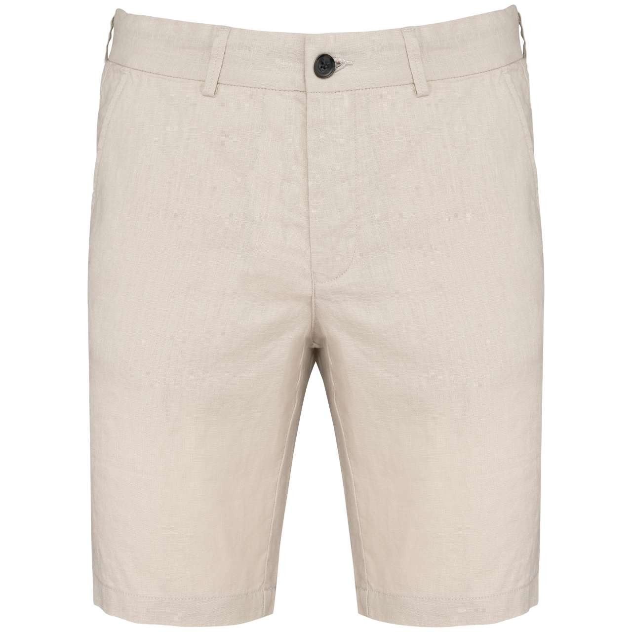 MEN'S LINEN BERMUDA