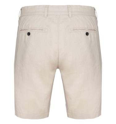 MEN'S LINEN BERMUDA