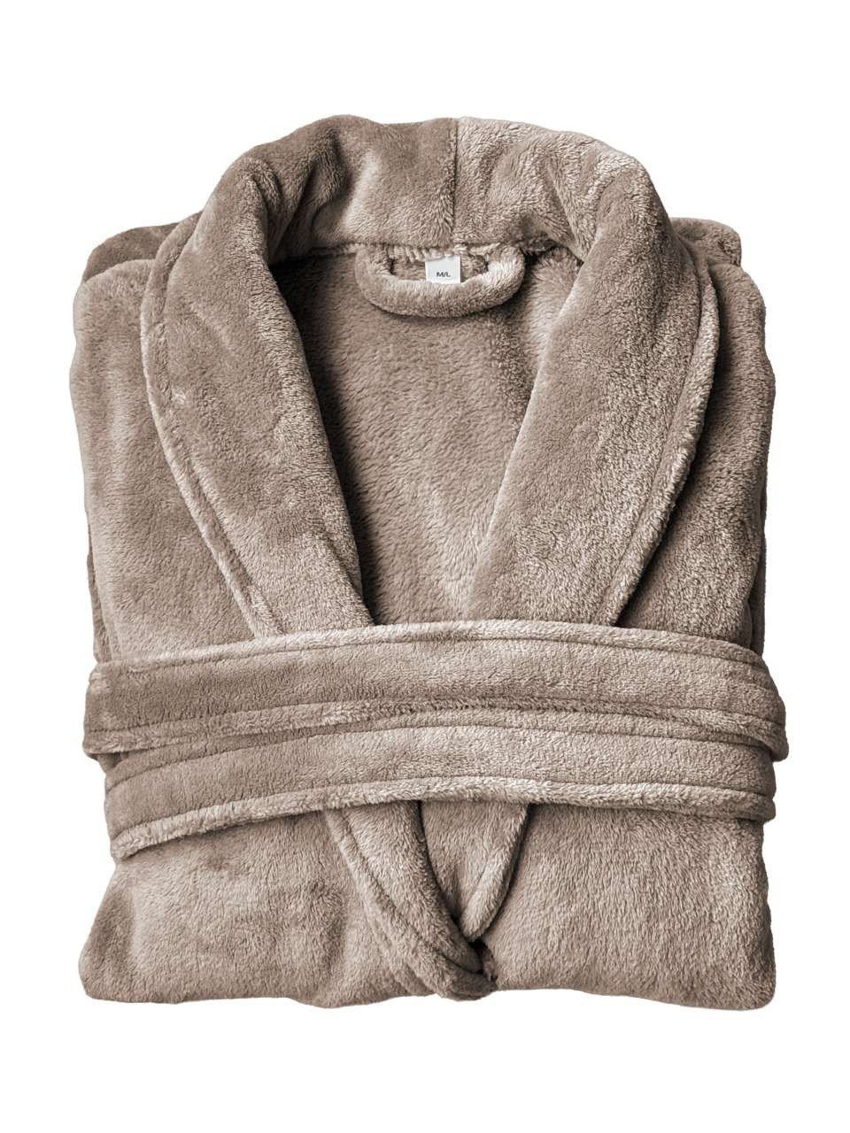 OLIMA CORAL FLEECE BATHROBE