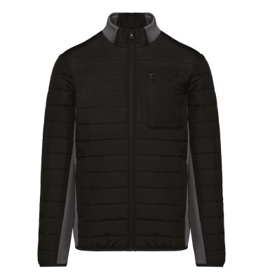 MEN'S BI-MATERIAL PADDED JACKET