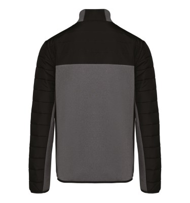 MEN'S BI-MATERIAL PADDED JACKET