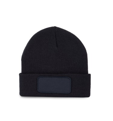 BEANIE WITH PATCH