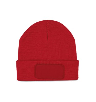 BEANIE WITH PATCH