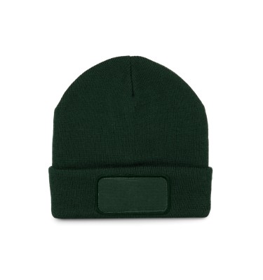 BEANIE WITH PATCH