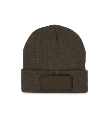 BEANIE WITH PATCH