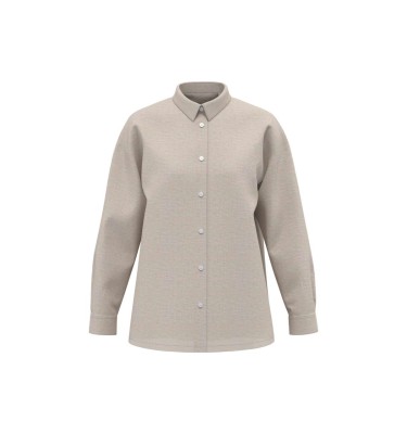 LADIES' OVERSIZE LINEN SHIRT