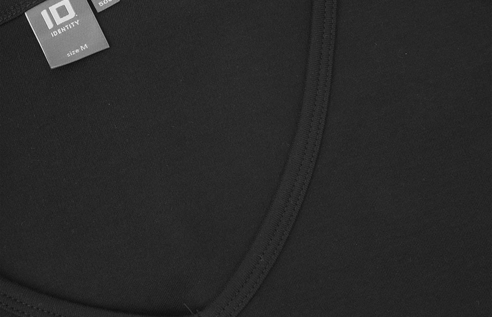 T-shirt Interlock | v-neck | damski