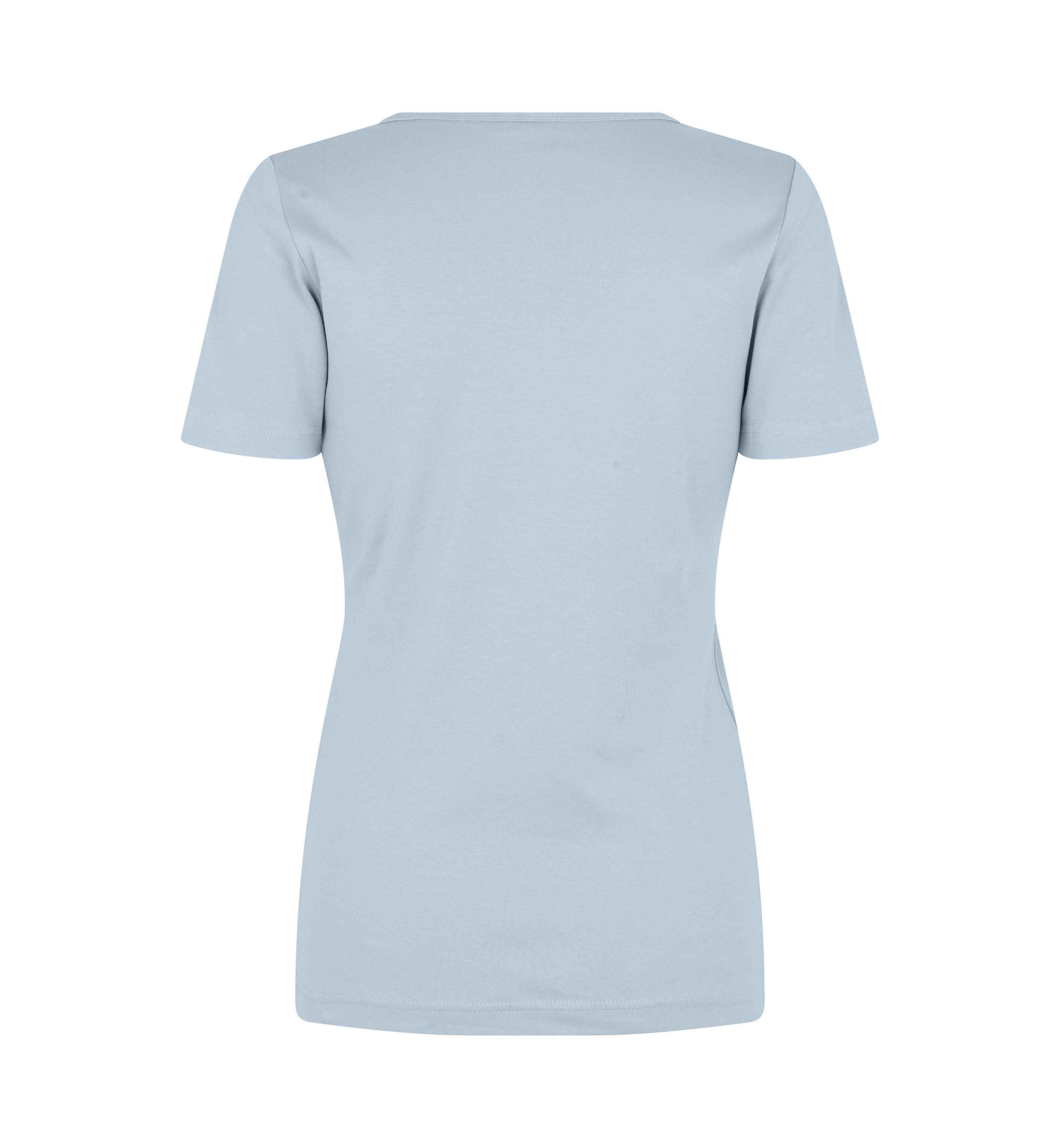 T-shirt Interlock | v-neck | damski