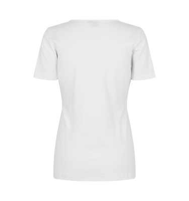 T-shirt Interlock | v-neck | damski