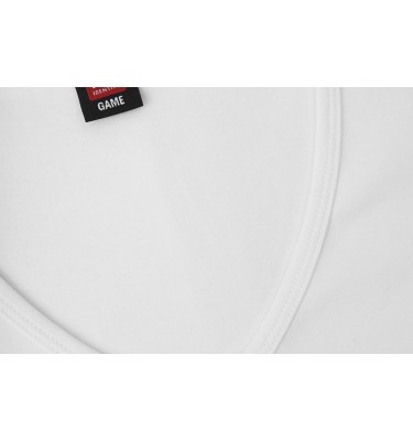T-shirt Interlock | v-neck | damski