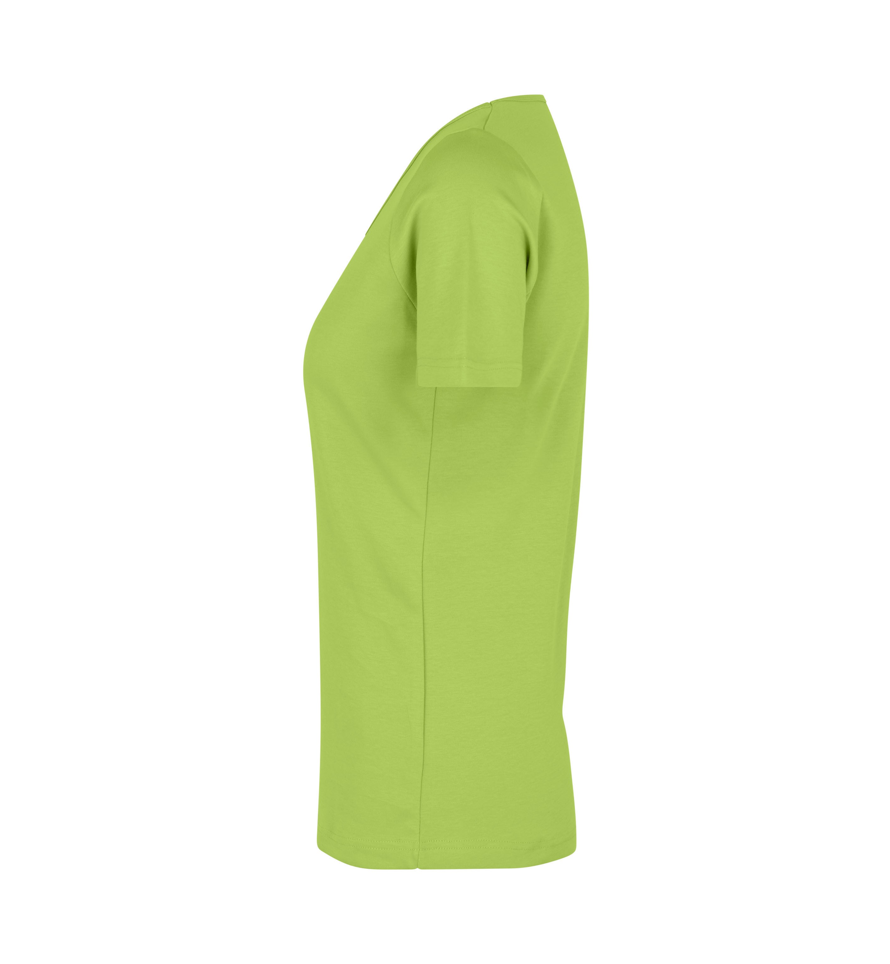 T-shirt Interlock | v-neck | damski