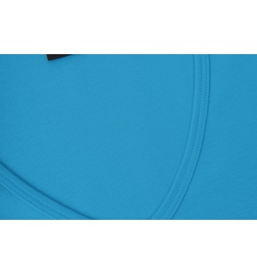 T-shirt Interlock | v-neck | damski