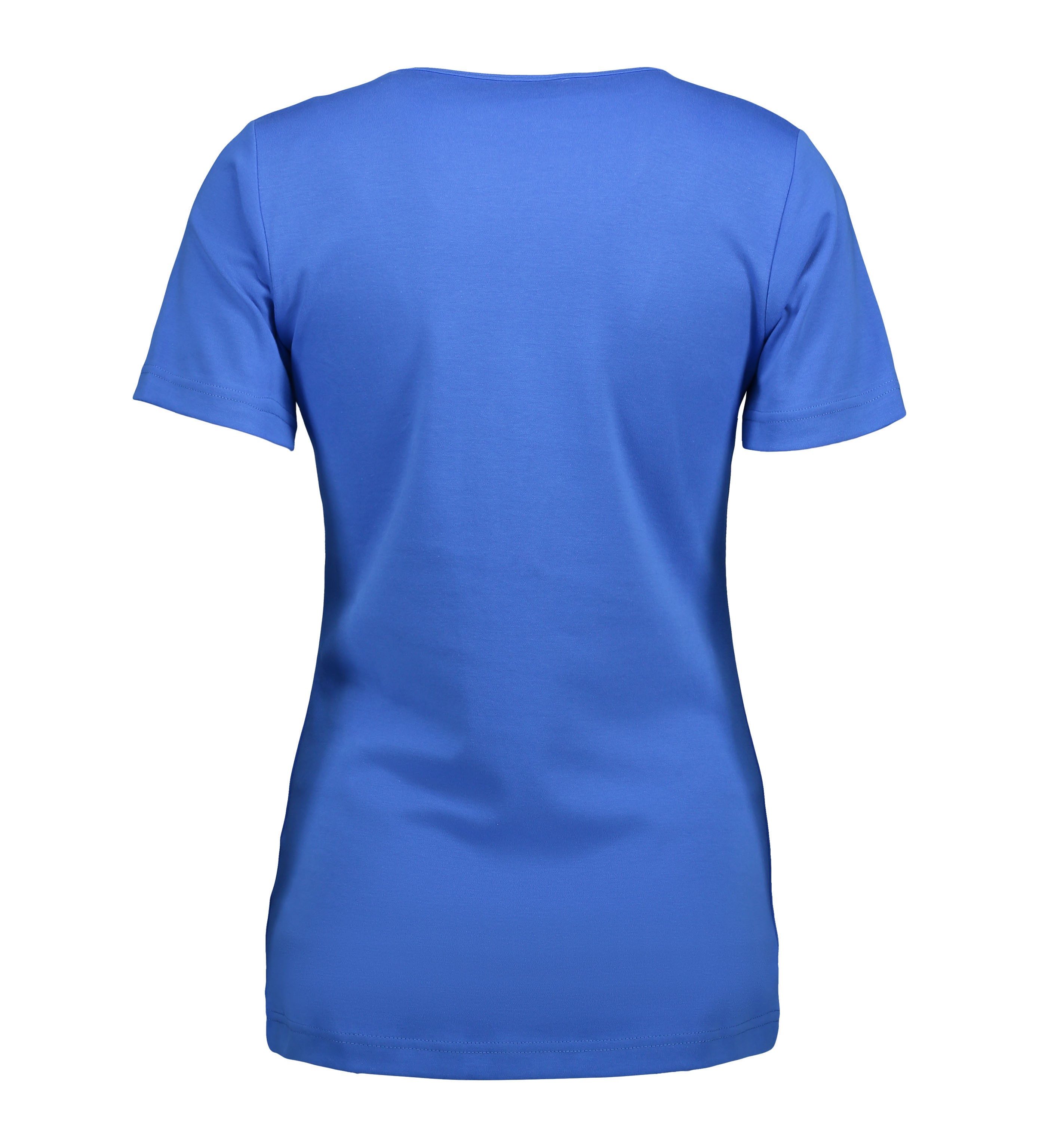 T-shirt Interlock | v-neck | damski