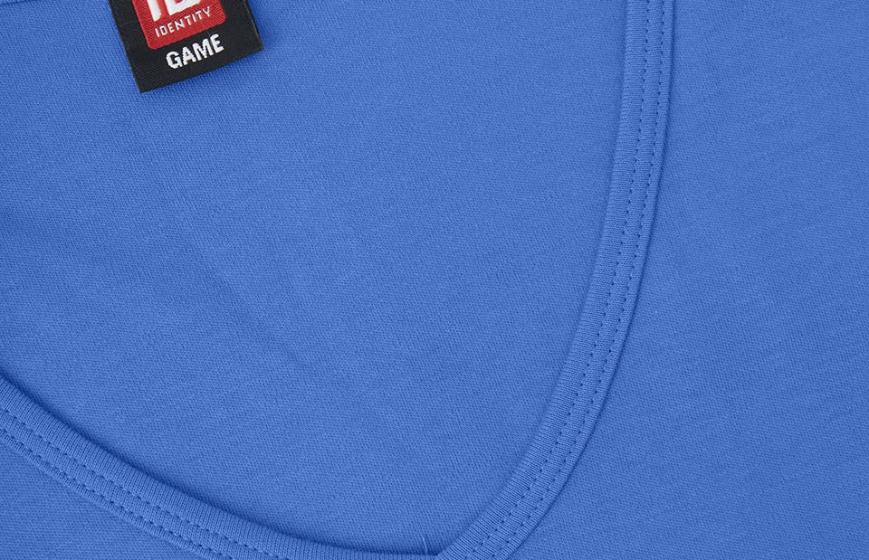 T-shirt Interlock | v-neck | damski