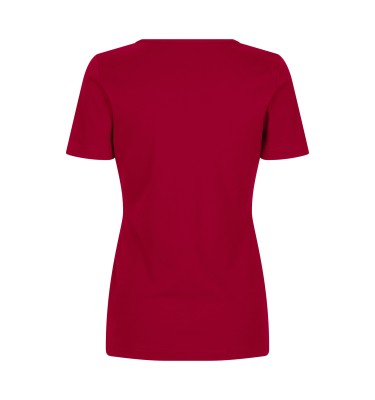 T-shirt Interlock | v-neck | damski