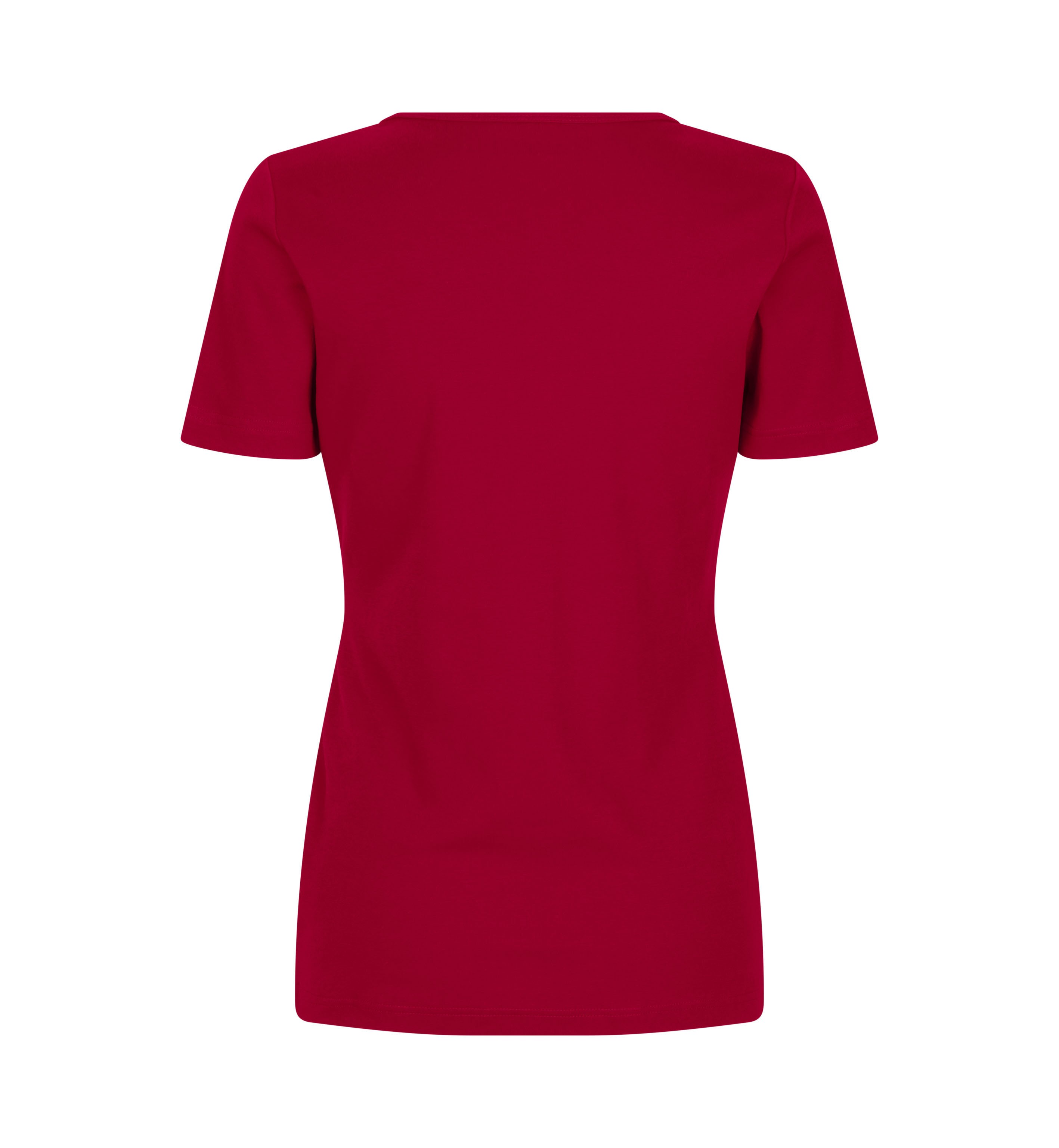 T-shirt Interlock | v-neck | damski