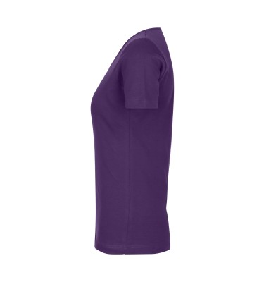 T-shirt Interlock | v-neck | damski