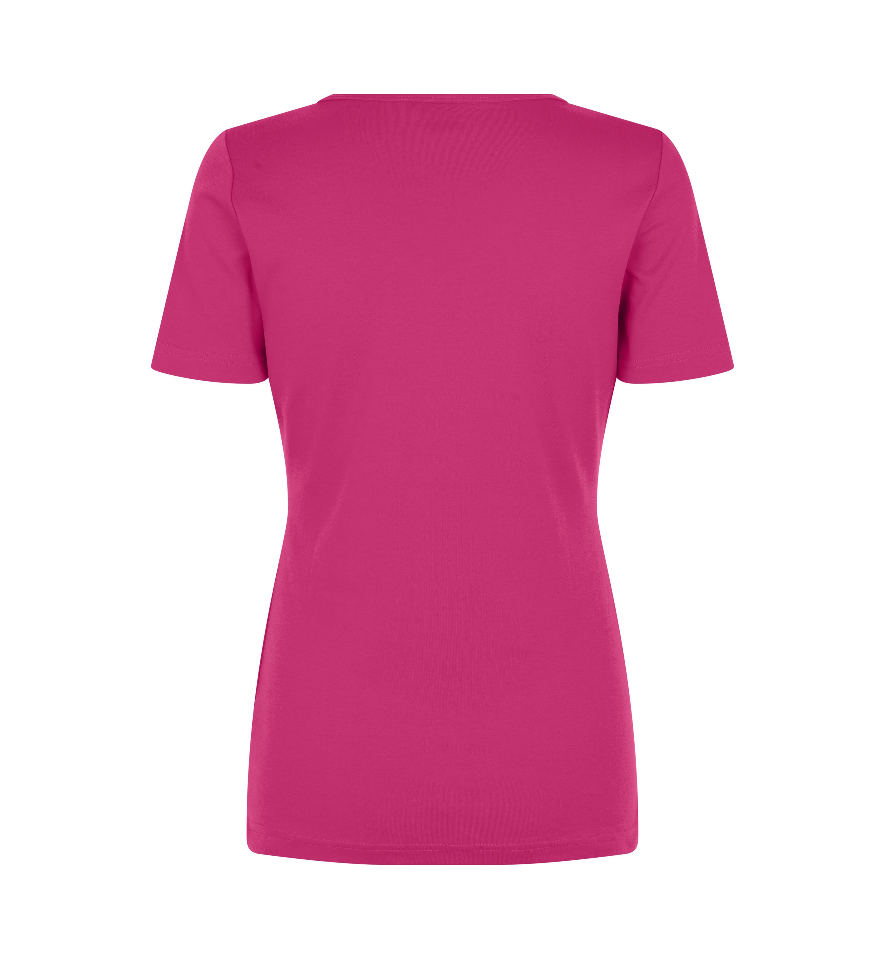 T-shirt Interlock | v-neck | damski