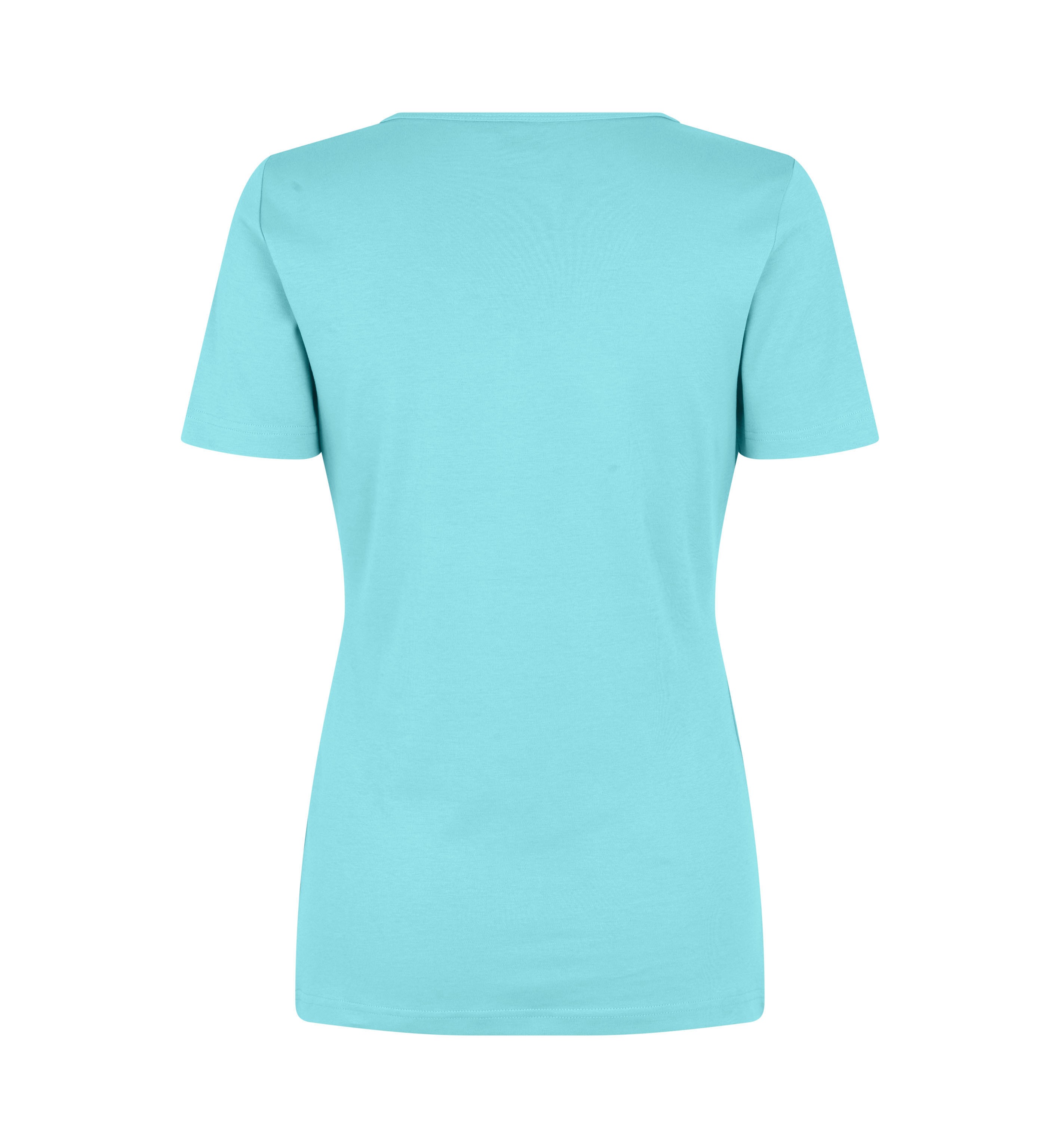 T-shirt Interlock | v-neck | damski