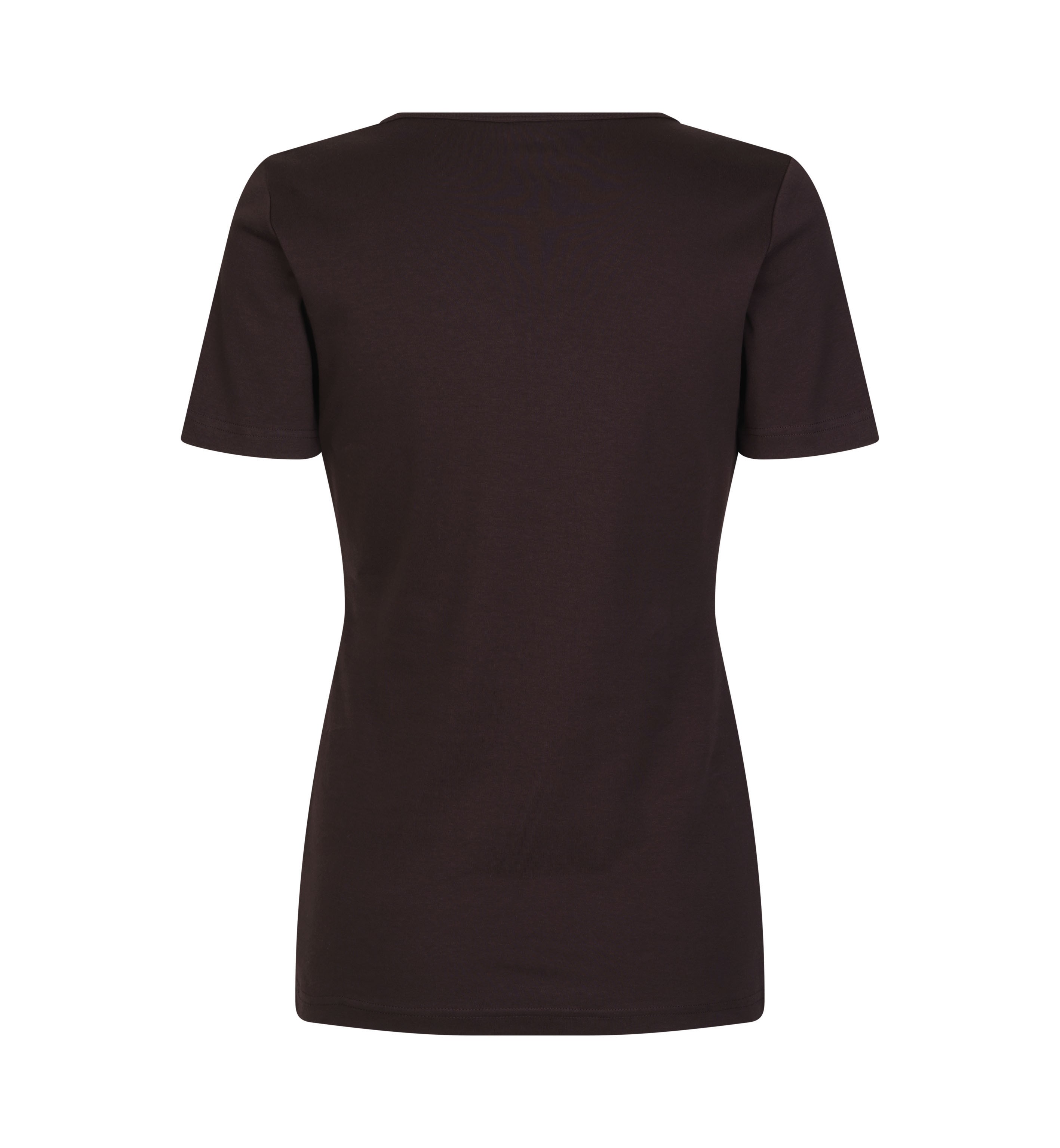 T-shirt Interlock | v-neck | damski