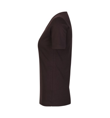 T-shirt Interlock | v-neck | damski