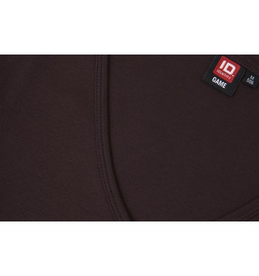 T-shirt Interlock | v-neck | damski