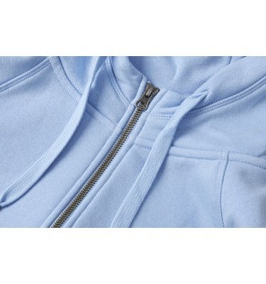 Bluza z kapturem CORE zip | damska