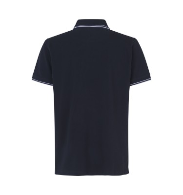 Kontrastowa koszulka polo | stretch