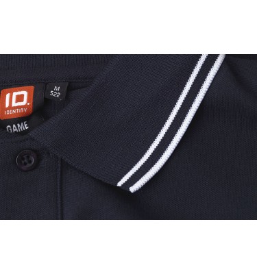 Kontrastowa koszulka polo | stretch