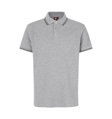 Kontrastowa koszulka polo | stretch