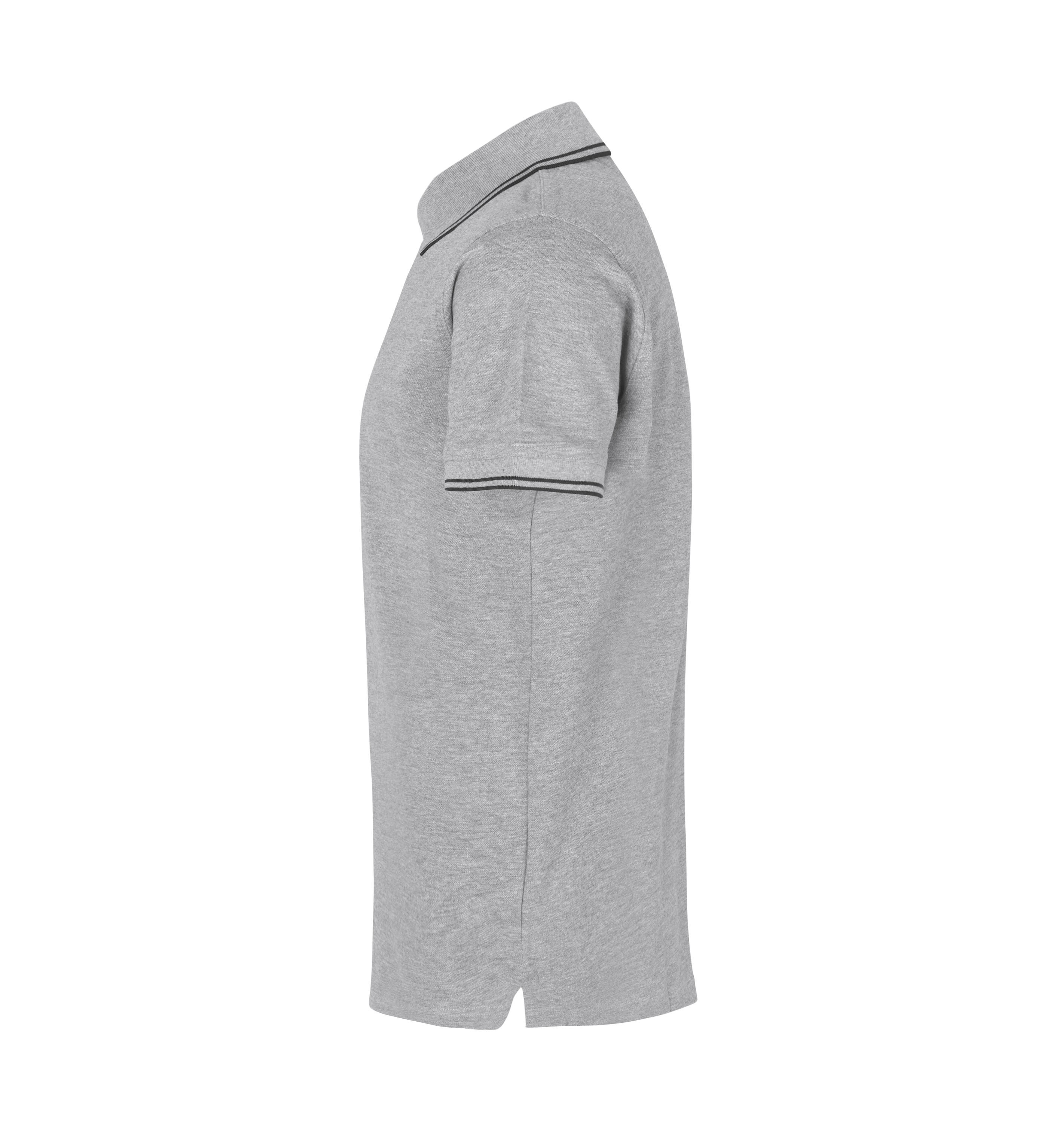 Kontrastowa koszulka polo | stretch