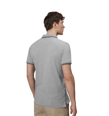 Kontrastowa koszulka polo | stretch