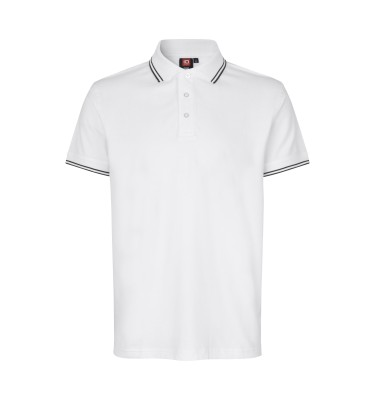 Kontrastowa koszulka polo | stretch