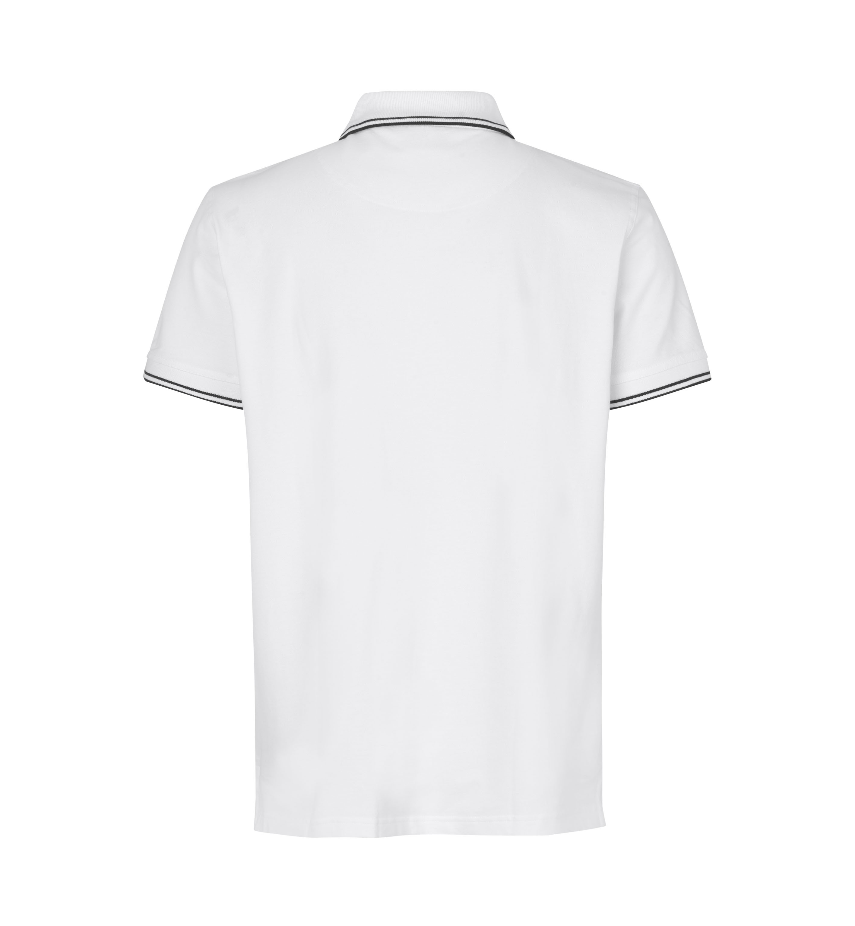 Kontrastowa koszulka polo | stretch