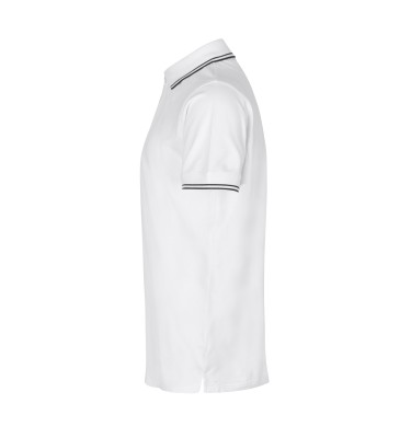 Kontrastowa koszulka polo | stretch