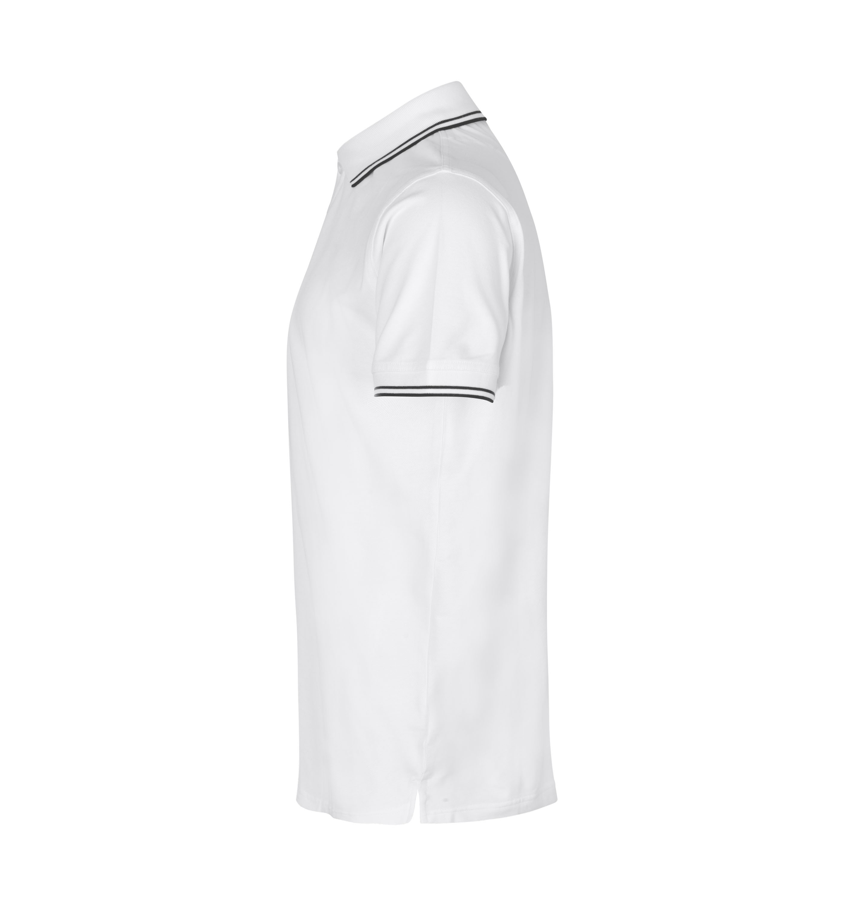 Kontrastowa koszulka polo | stretch