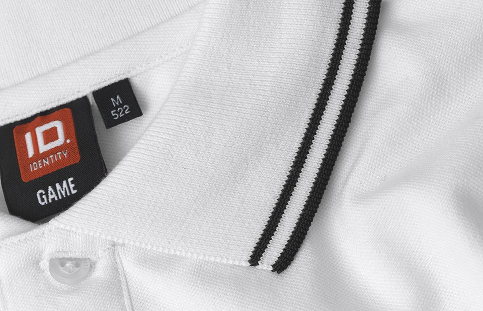 Kontrastowa koszulka polo | stretch